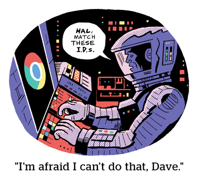 漫画：“我担心我不能这样做，戴夫。”