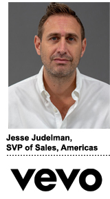 杰西·贾德曼（Jesse Judelman），美国VEVO销售高级副总裁