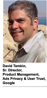 David Temkin，谷歌广告隐私和用户信任产品管理高级总监