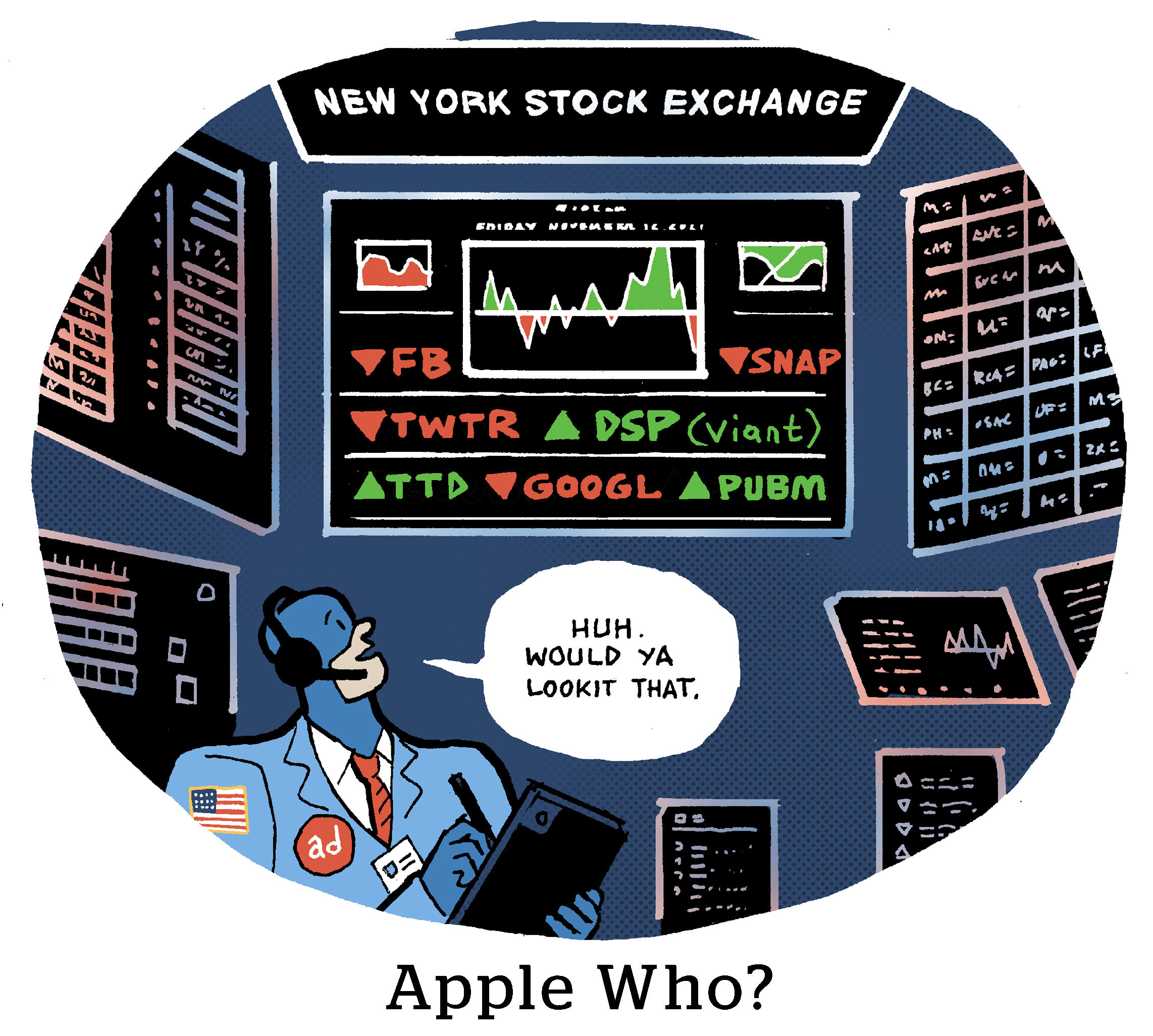 漫画：苹果谁？