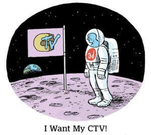 漫画：我想要我的CTV！