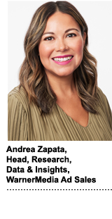 Andrea Zapata，研究，数据和见解主管，警告广告销售