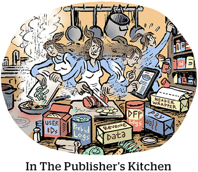 漫画:在出版商的厨房