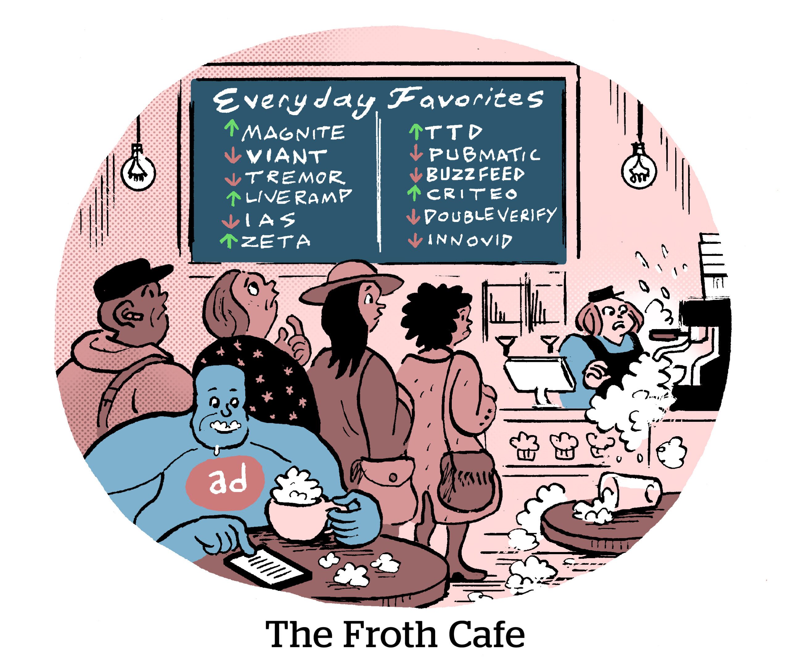 漫画：泡沫咖啡馆