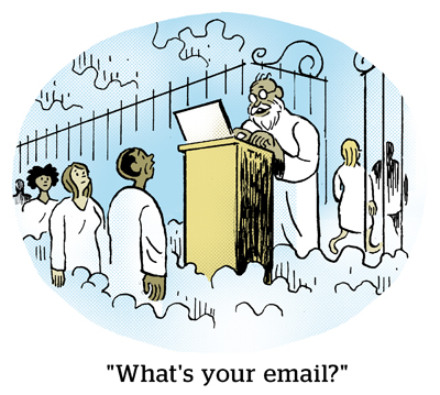 漫画:“你的电子邮件是什么?”