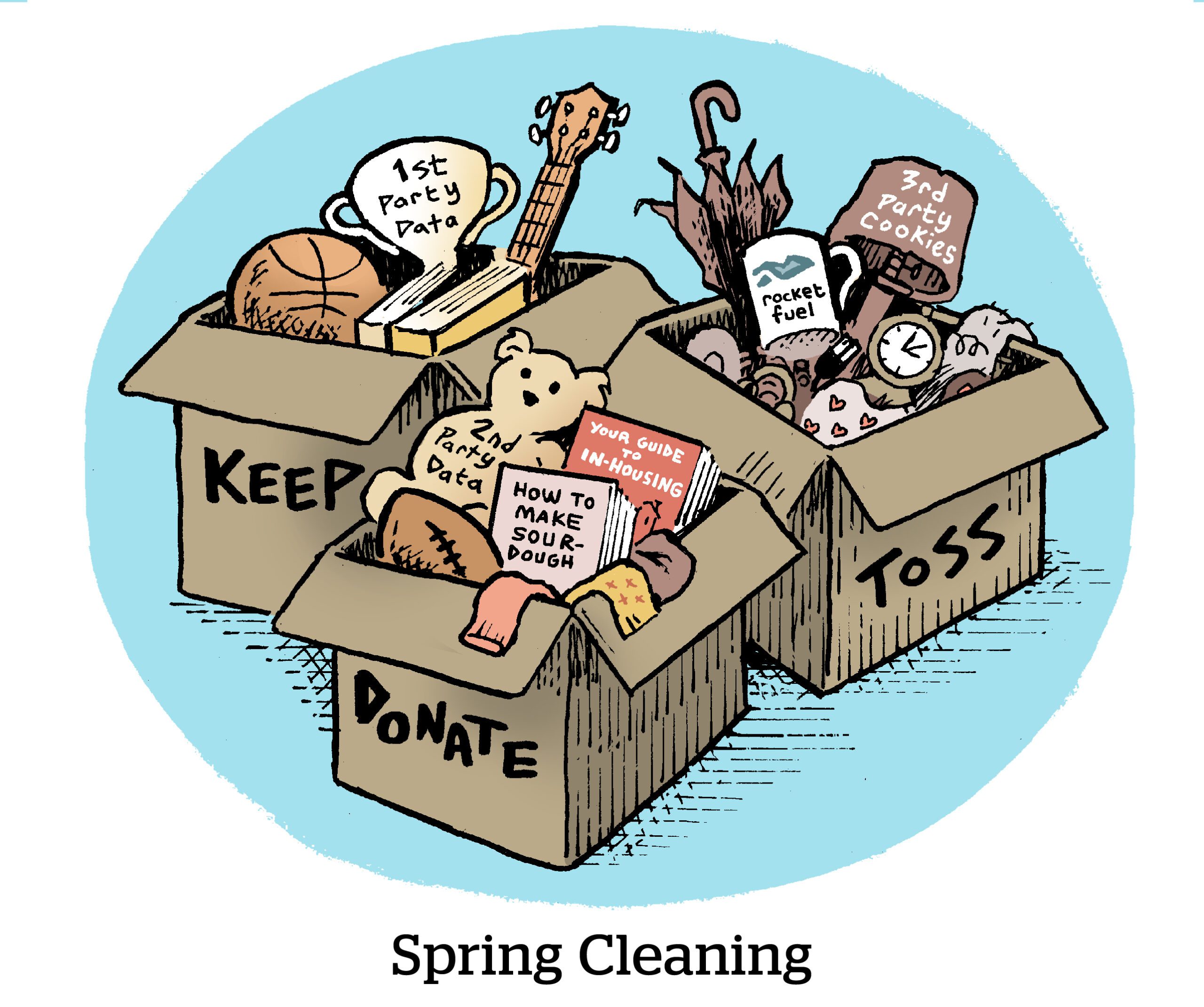 漫画：春季清洁